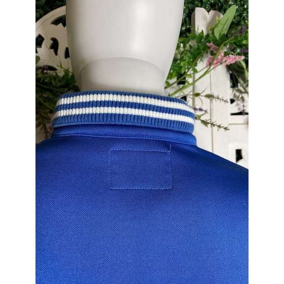 90s Y2K American Eagle Blue Retro Track Zip-Up Jacket Size XS Los Angeles 1977 - Picture 9 of 12